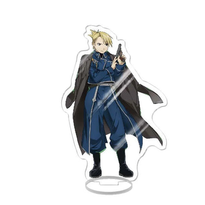 NEW Anime Fullmetal Alchemist Acrylic Stands Model Figure, Multiple Variations of Anime Acrylic Style Figurines 15 cm