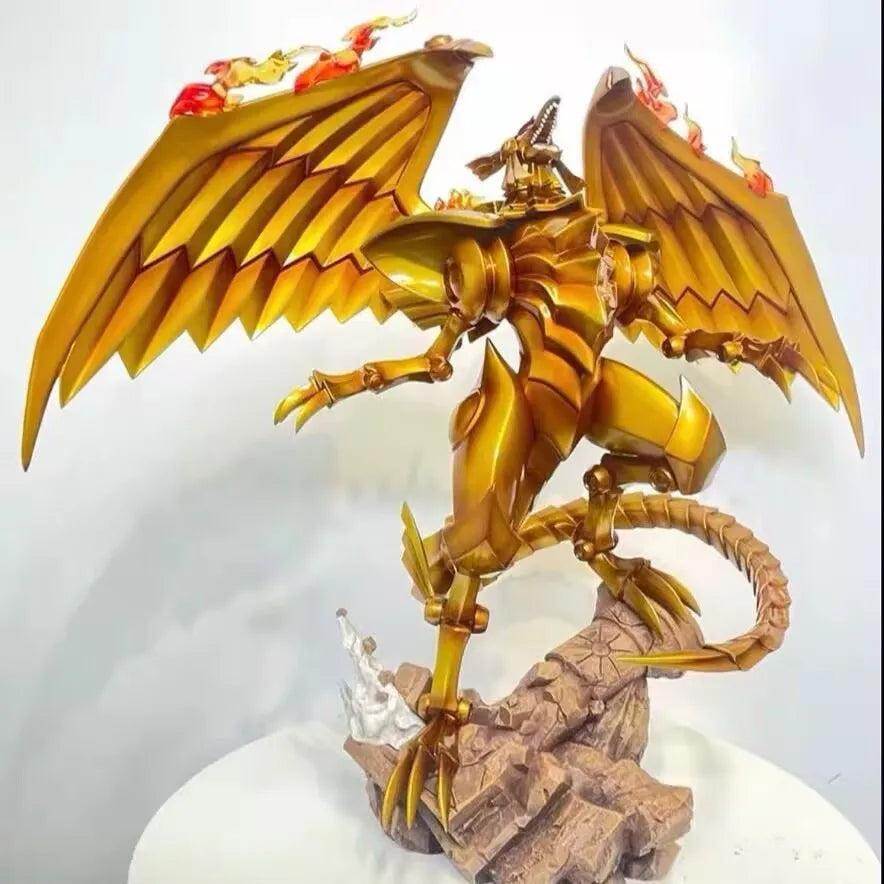 NEW The Winged Dragon Of Ra Anime Figure, Yu-Gi-Oh Duel Monsters Statue 27 CM