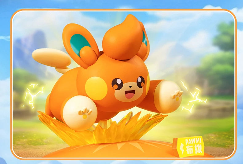 18 Styles Of Pokemon Anime Figures, Pikachu Mew Gardevoir Pichu Action Figurines