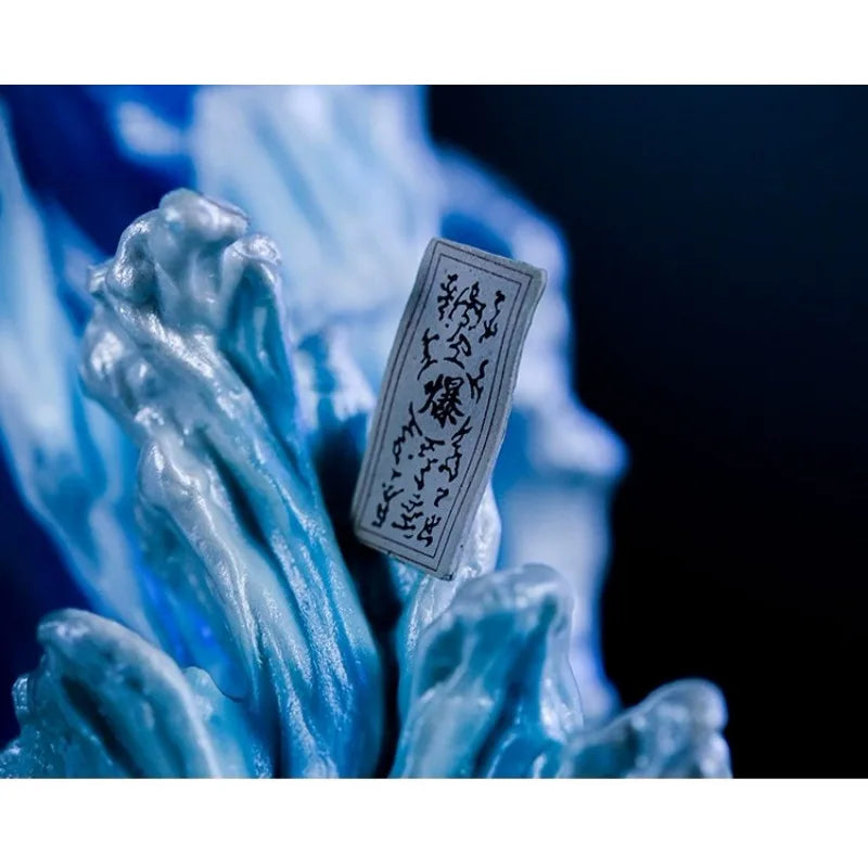 Senju Tobirama LED Anime Figurine, Water Dragon Jutsu Naruto Shippuden Figures Collection 43 cm