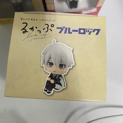 BLUE LOCK Cute Mini Figurines, Isagi Yoichi Chigiri Hyoma Nagi Seishiro Action Figures, Kawaii PVC Toys for Collector 10cm