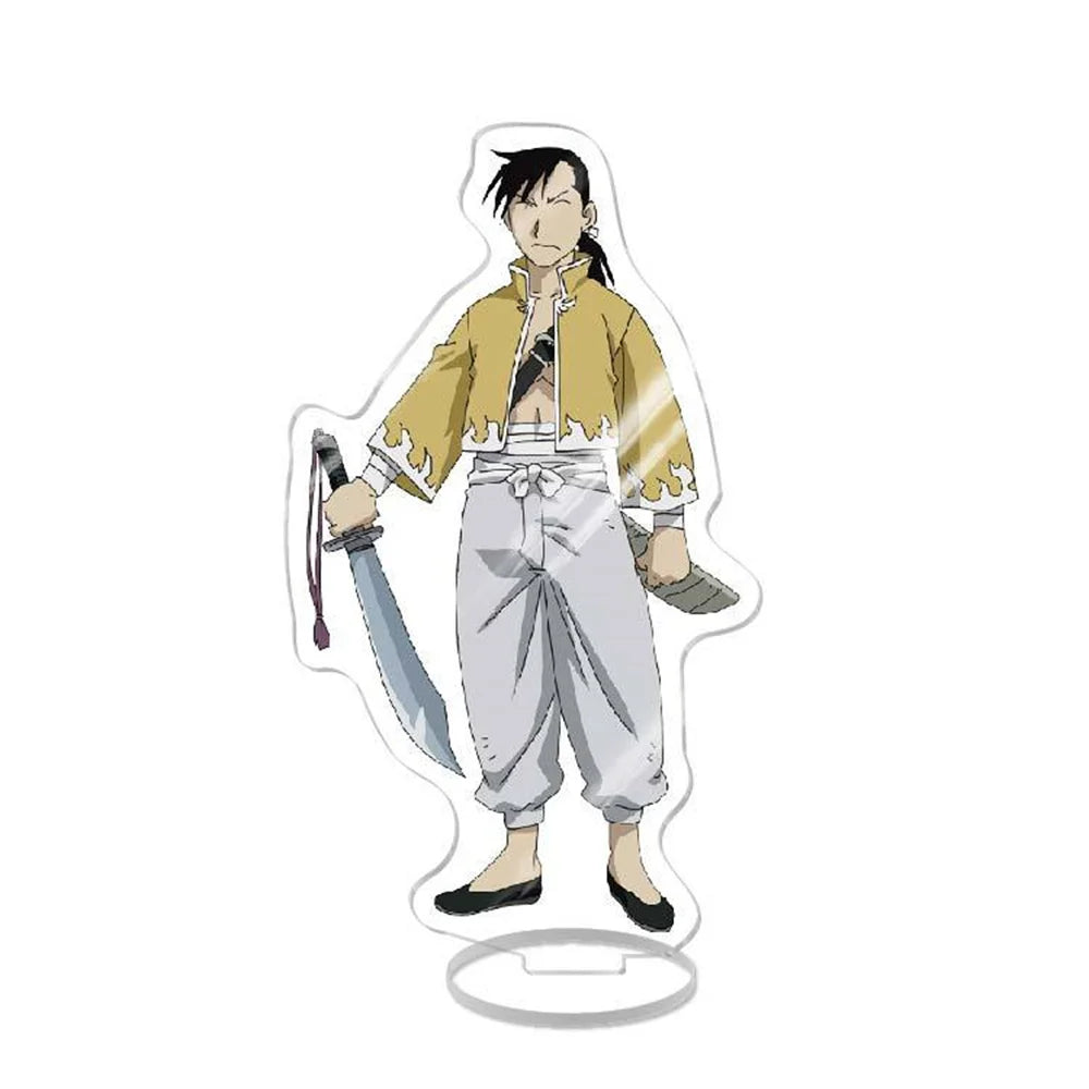 NEW Anime Fullmetal Alchemist Acrylic Stands Model Figure, Multiple Variations of Anime Acrylic Style Figurines 15 cm