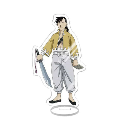 NEW Anime Fullmetal Alchemist Acrylic Stands Model Figure, Multiple Variations of Anime Acrylic Style Figurines 15 cm