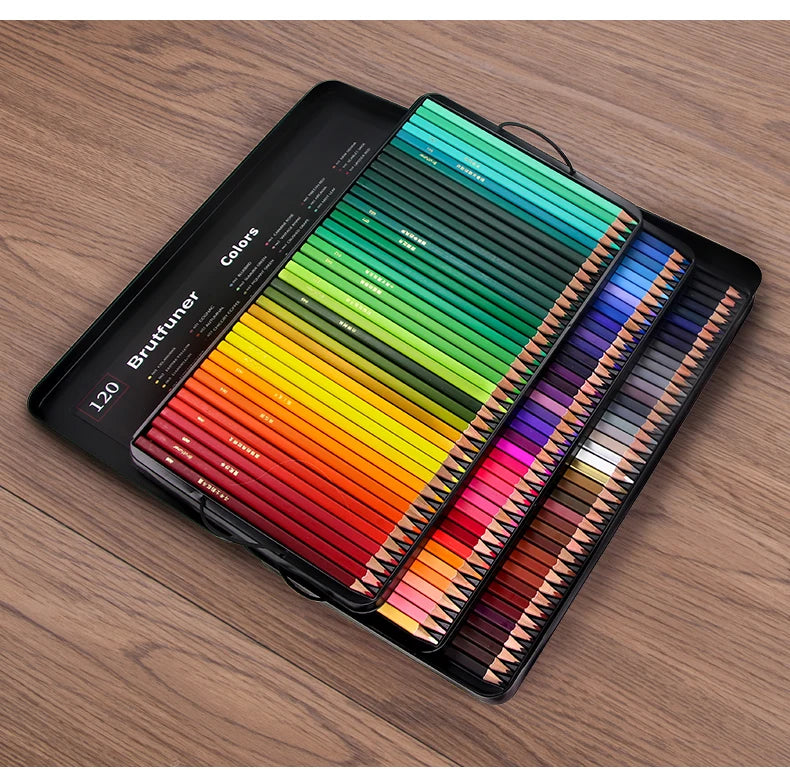 48/72/120/150/160/180 Professional Color Pencils, Oil Pencils, Watercolor Pencils Art Supplies