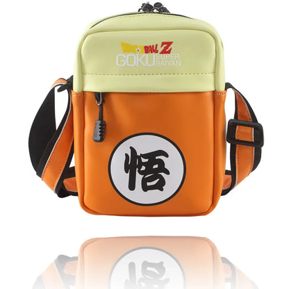 High-Capacity Multifunction Casual Shoulder Bag Apparel: Anime Dragon Ball, Demon Slayer, One Piece, Naruto, Attack on Titan