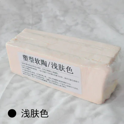 Professional Soft Polymer Clay Oven Bake DIY Handmade for Sculpture 500g
