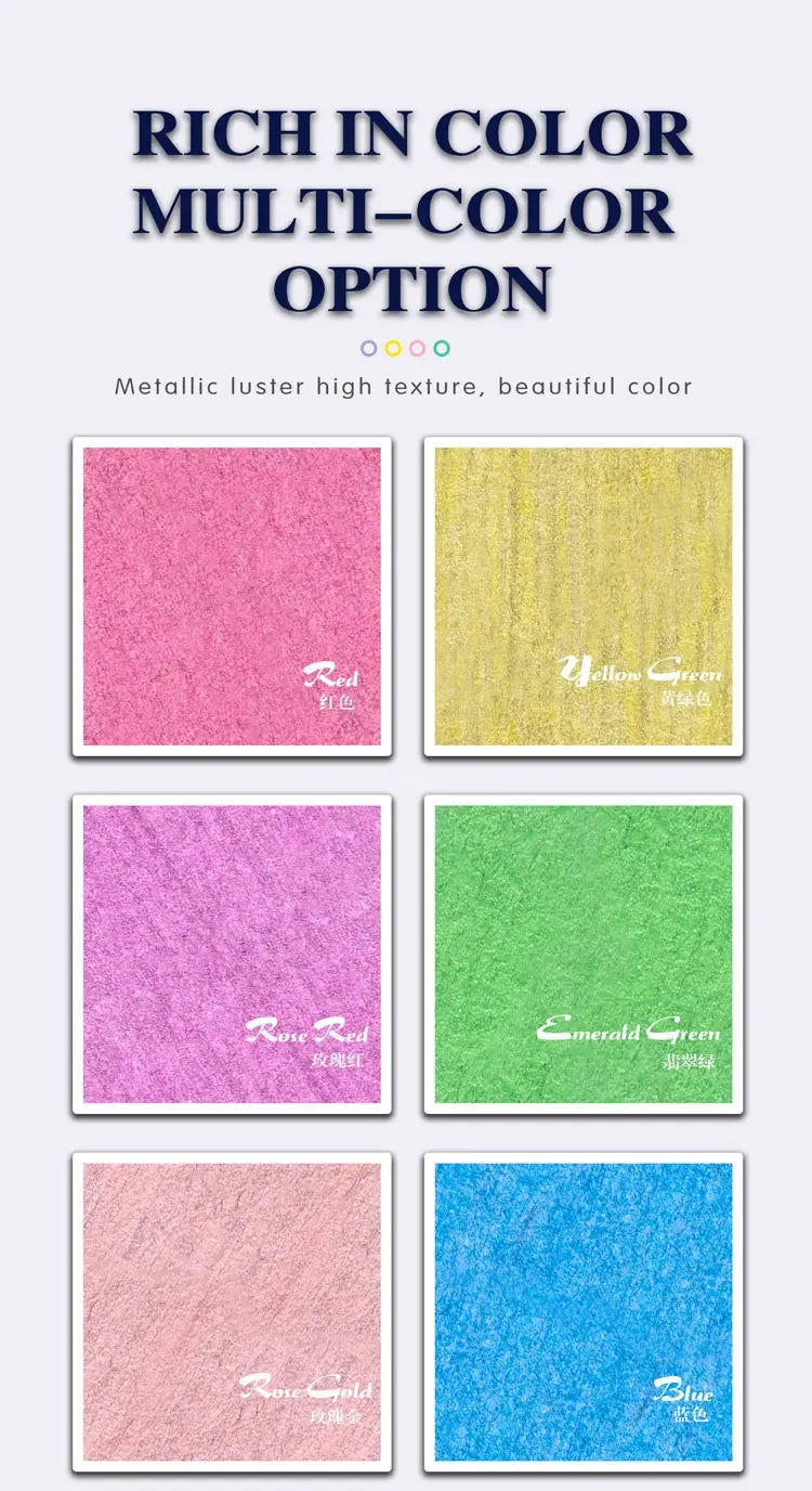 12 Colors Metallic Markers Pens Silver Gold Paint Pens for Black Paper, Glass, Rock Painting