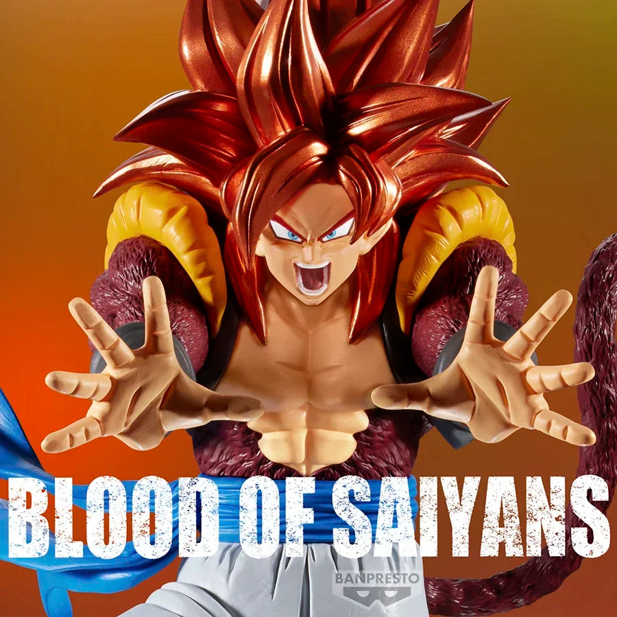 Gogeta SS4 Big Bang Kamehameha Anime Figure, Dragon Ball GT Super Saiyan 4 Action Figurines Statue