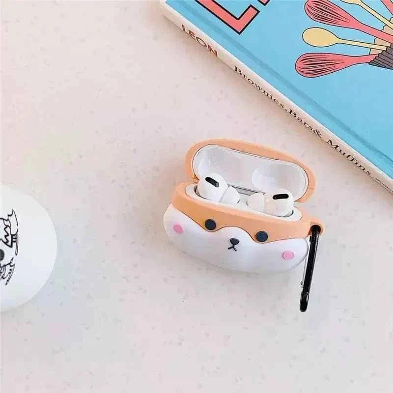 Cute Shiba AirPods Case Cover – Compatible 3rd Gen or Pro