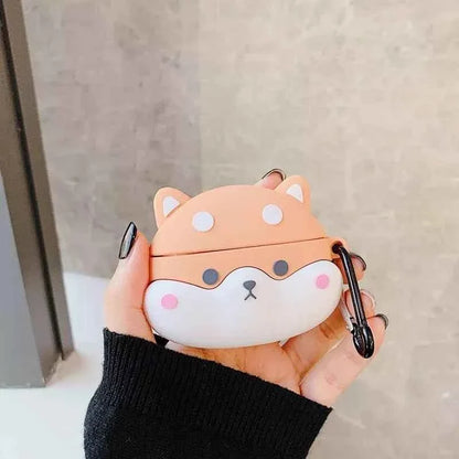 Cute Shiba AirPods Case Cover – Compatible 3rd Gen or Pro