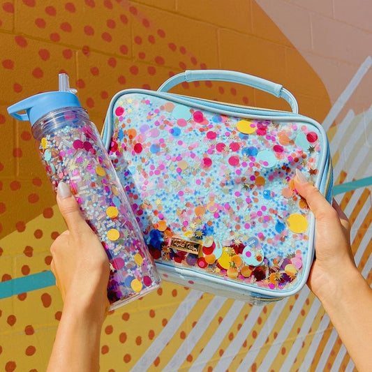 Multicolor Confetti Insulated Lunchbox