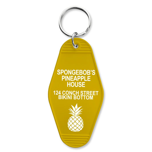 Pineapple House Under the Sea Keychain