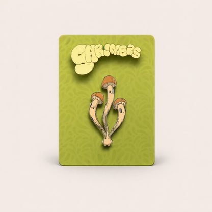 Shroomers Mushroom Enamel Pin Blind Bag