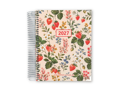 2027 Strawberry Fields Daily Planner Premium Bundle