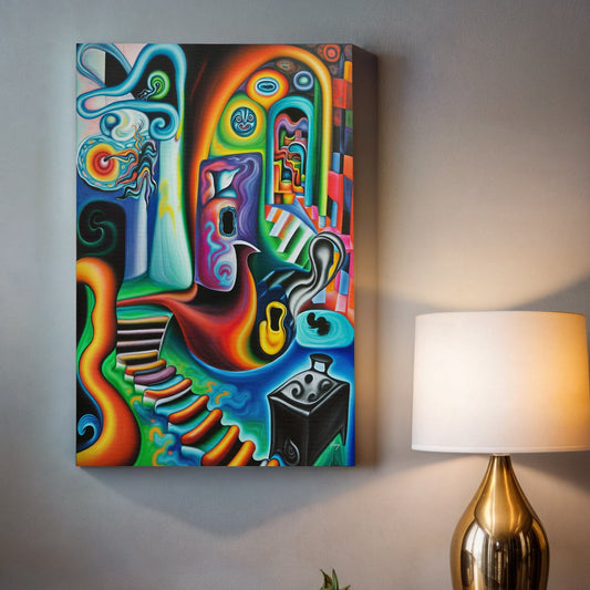 Canvas Print: "Surreal Steps"