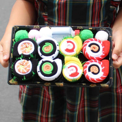 Sushi Socks, 4 Pair Novelty Box Set, Premium Soft Blend Apparel, Funny Everyday Accessory Gift For Men
