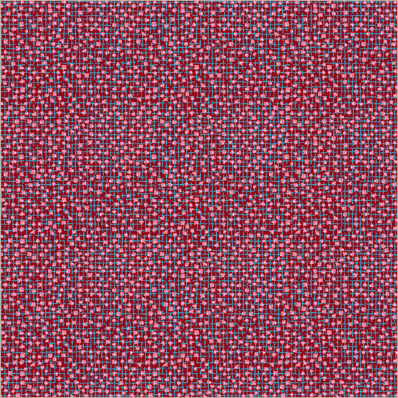 Sweet Talk Julia Crimson Cotton 44/45 Fabric Per Yard