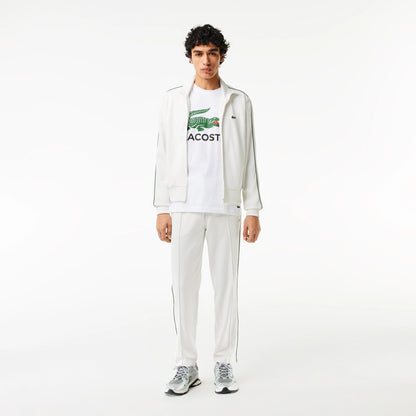 Lacoste Men's Cotton Jersey Signature Print T-Shirt