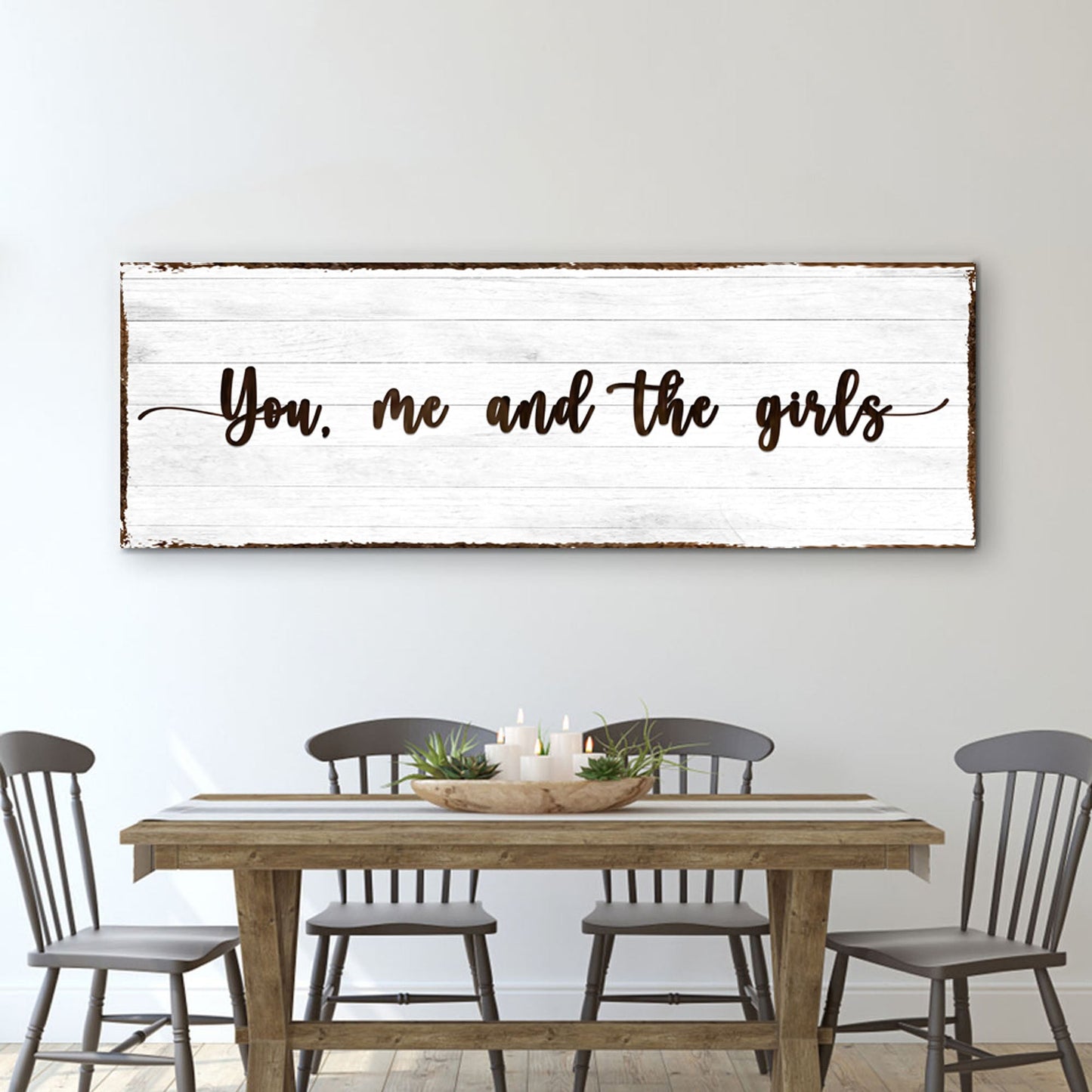 You, Me, And The Girls Sign
