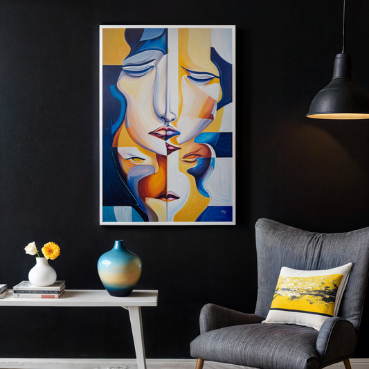 Canvas Print: "Talk"