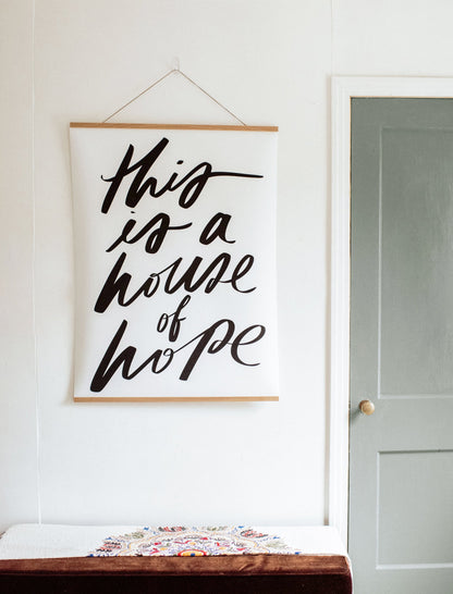 Large Poster: This is a house of hope