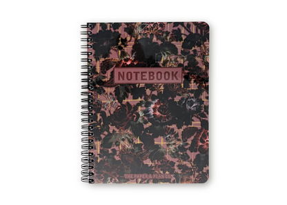Velvet Floral Notebook