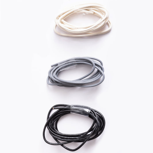 Rounded Leather Cording 2mm