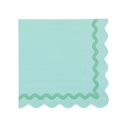 Rainbow Ric Rac Assorted Lunch Napkins (20 count)