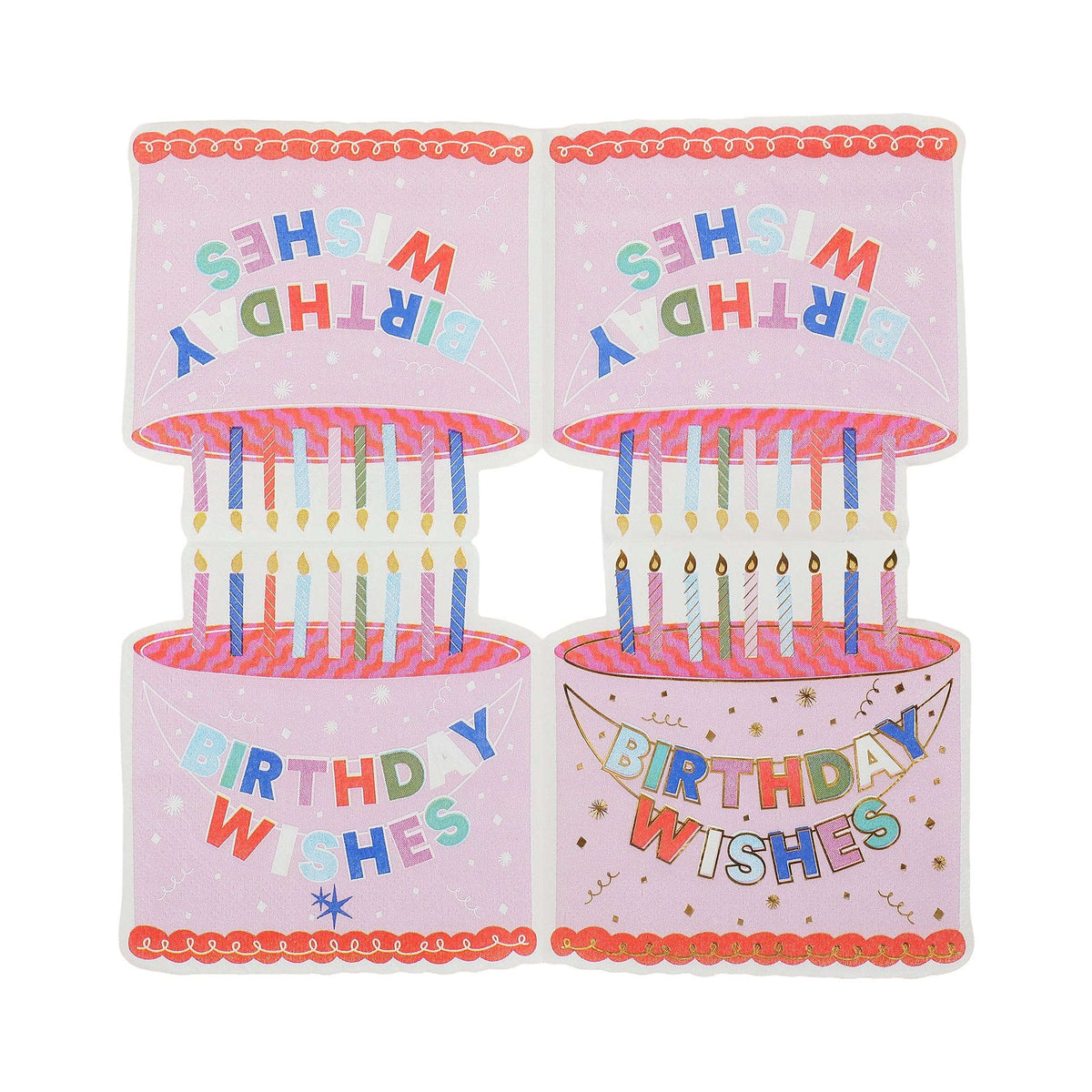 Birthday Wishes Napkins (20 count) Otarealm