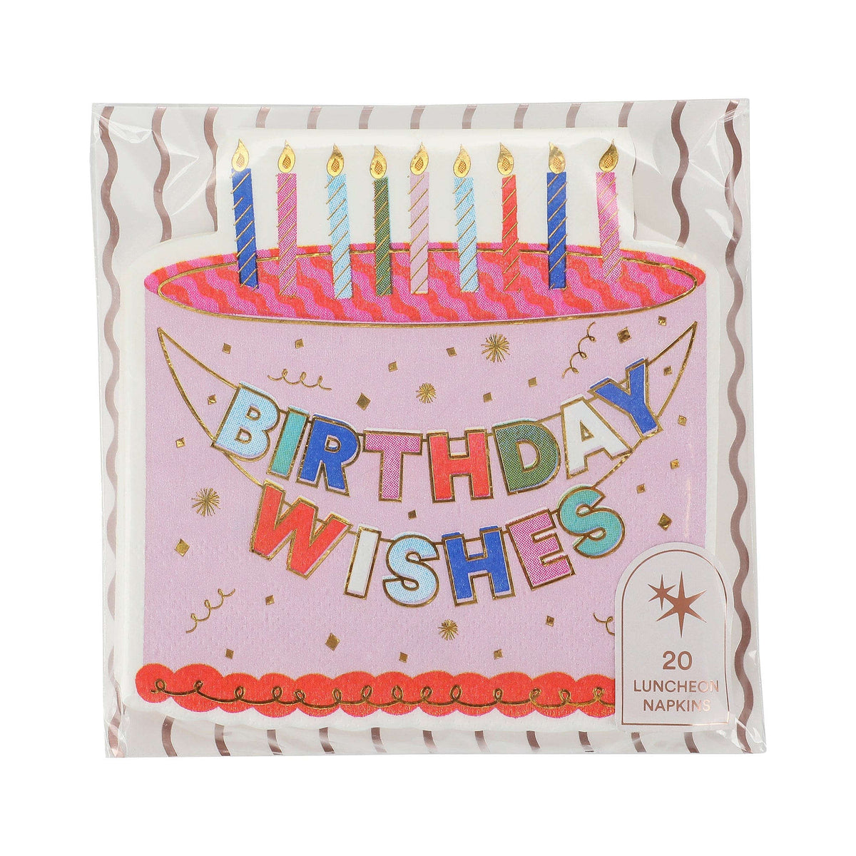 Birthday Wishes Napkins (20 count) Otarealm