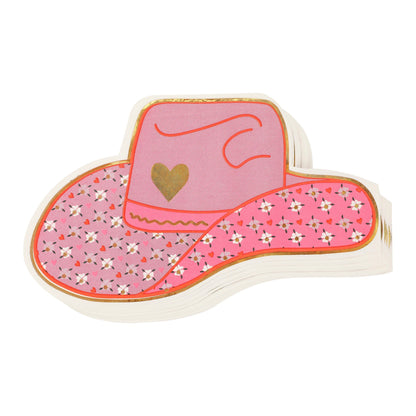 Cowgirl Hat Cocktail Napkins (20 count)