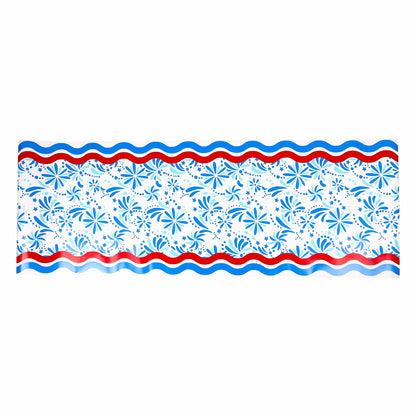 Star Spangled Spark Paper Table Runner (25 ft, cut to fit)