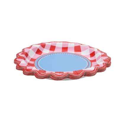 Picnic Perfect Gingham Dinner Plates (10 ct)