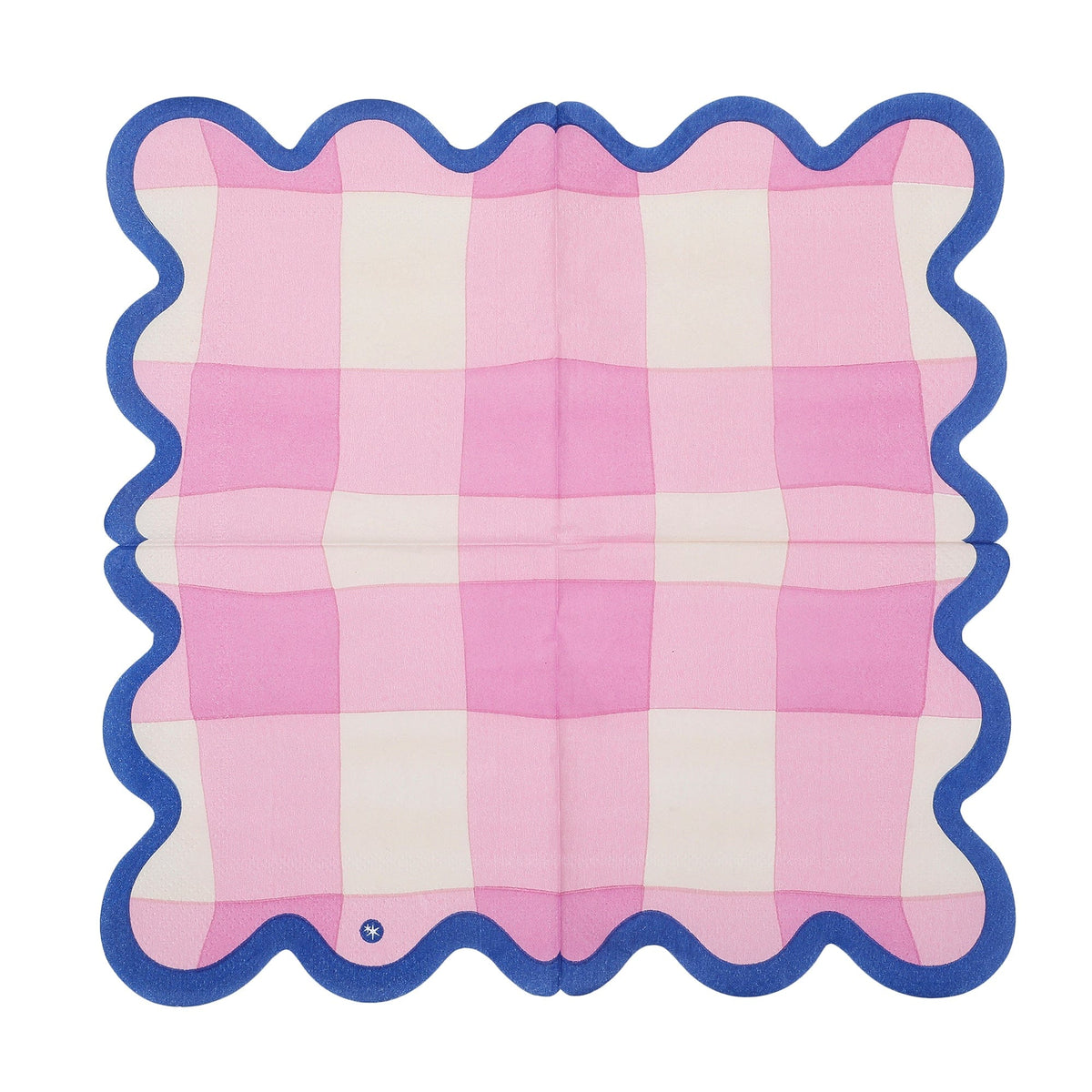 Colorwave Gingham Cocktail Napkins (20 ct, 5 colors)