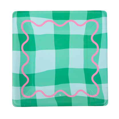 Colowave Gingham Dinner Plates (10 ct)