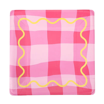 Colowave Gingham Dinner Plates (10 ct)