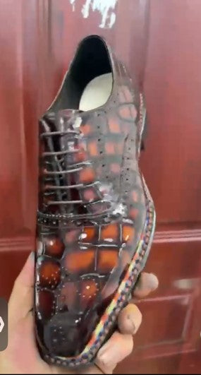 Maurice Warrior Alligator Oxford - Sport