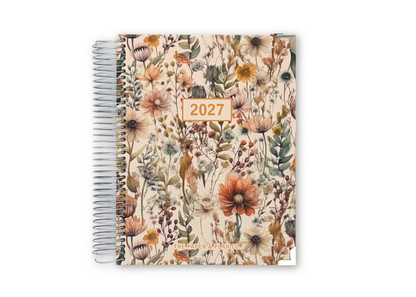 2027 Wildflower Daily Planner Basic Bundle