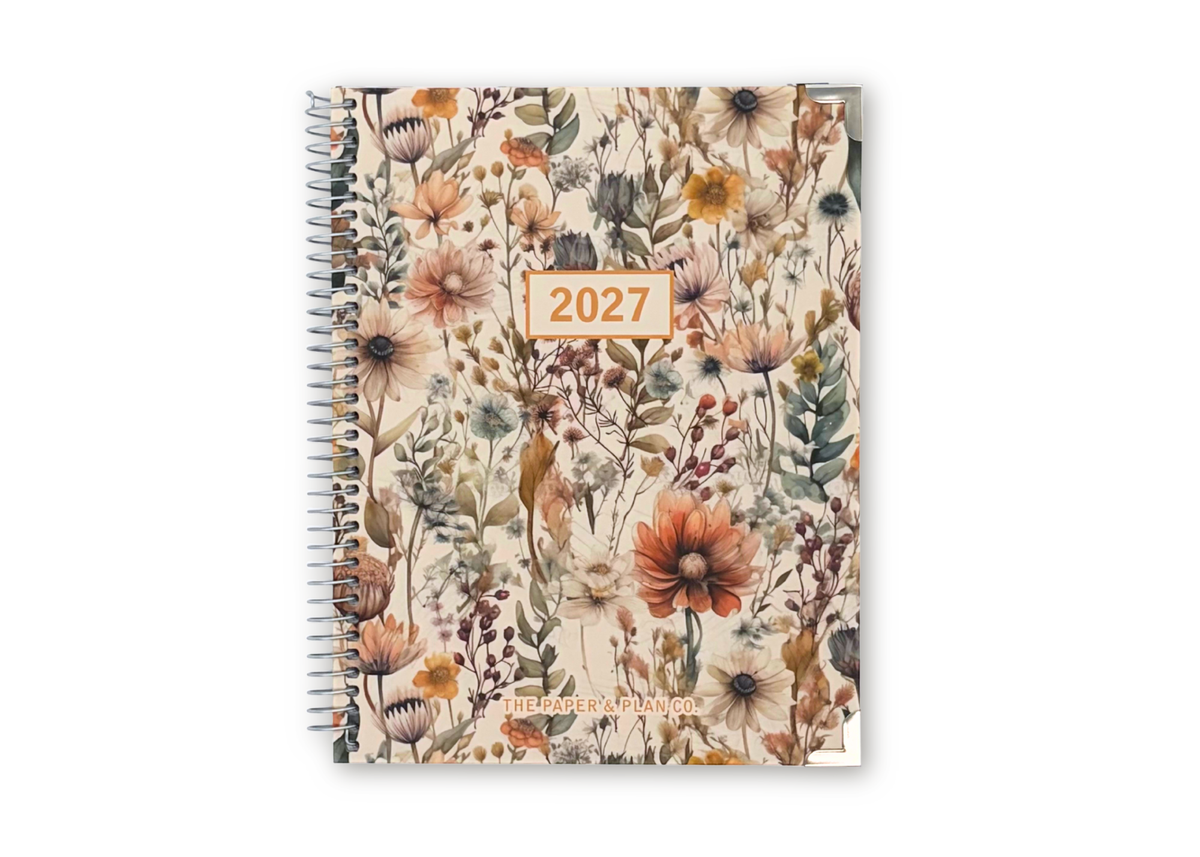 2027 Wildflower Weekly Planner Premium Bundle