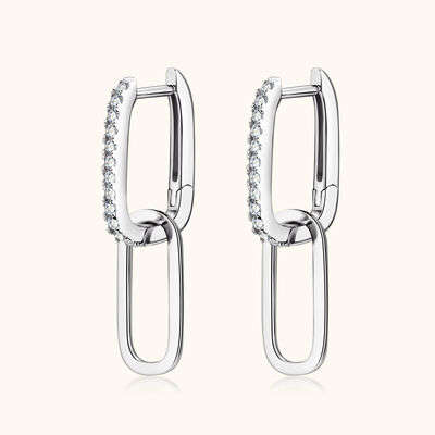 925 Sterling Silver Moissanite Earrings Otarealm