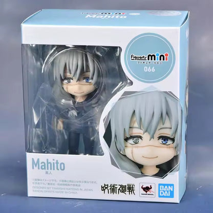 Mini Jujutsu Kaisen Gojo Satoru Mahito Geto Suguru Itadori Fushiguro Figurines, Kawaii Cute Anime Figures and Statues 10 CM