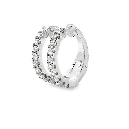 .25ct Diamond Ear Cuff 14KT White Gold