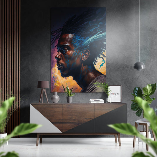 Quest Brushed Aluminum Dibond Wall Art