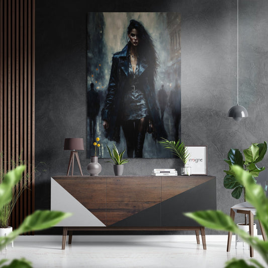 Rebel March Brushed Aluminum Dibond Wall Art