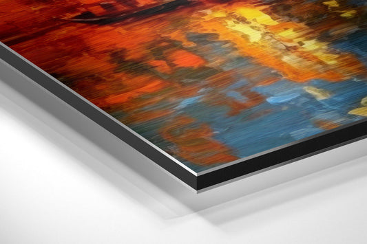 Istanbul Brushed Aluminum Dibond Wall Art