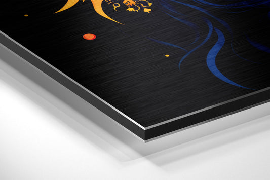 She Brushed Aluminum Dibond Wall Art
