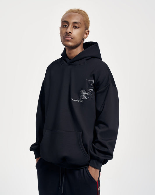 KH9102 Kirin Embroidery Hoodie