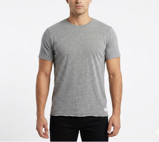 McQueen Tri-blend crew (Heather Gray)