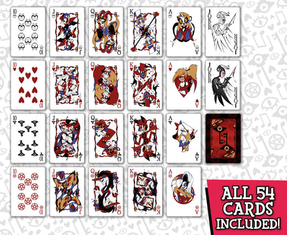 Hazbin Hotel Playing Cards
