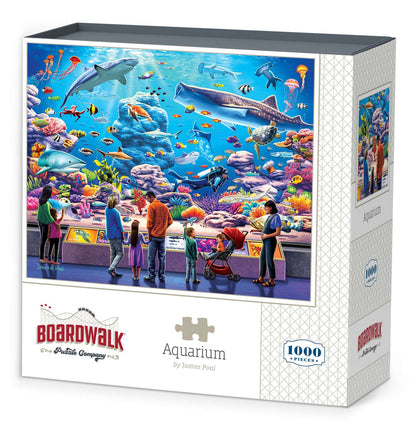 Aquarium 1000 Piece Jigsaw Puzzle | Boardwalk Puzzles